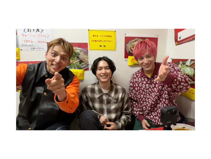 満島真之介、松村北斗、兼近大樹（C）日本テレビ