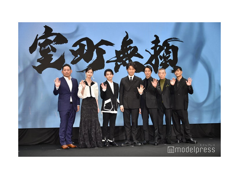 入江悠監督、松本若菜、長尾謙杜、大泉洋、堤真一、柄本明、北村一輝（C）モデルプレス