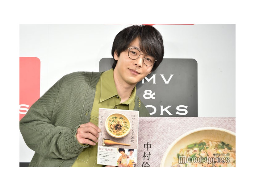 「THE やんごとなき雑炊」発売記念イベントに登壇した中村倫也（C）モデルプレス