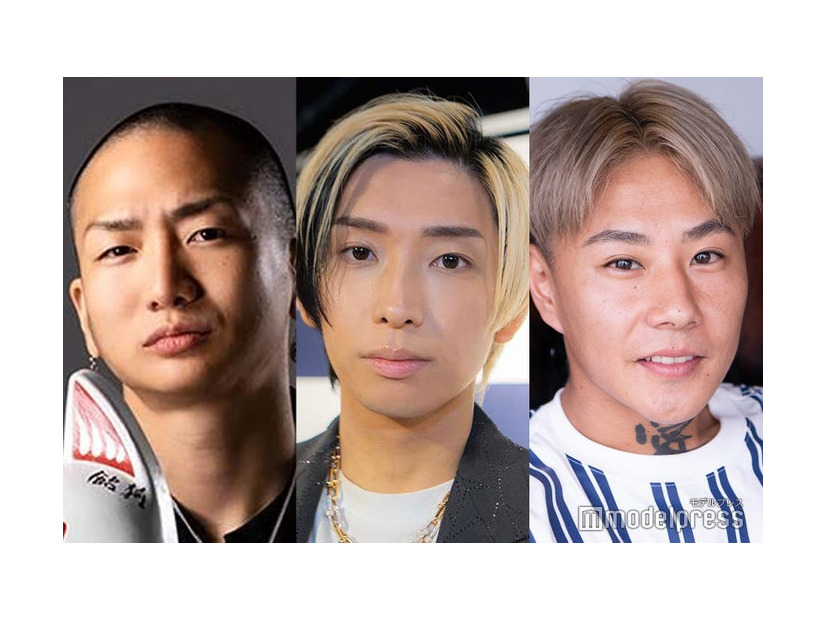 DJ社長、ヒカル、DJ銀太（C）モデルプレス