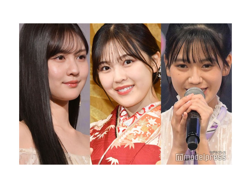 中村麗乃、柴田柚菜、奥田いろは（C）モデルプレス