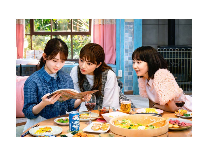 畑芽育、川口春奈、木南晴夏「9ボーダー」第6話より（C）TBS