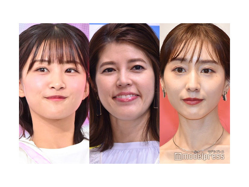 原田葵、神田愛花、田中みな実