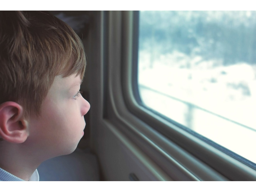 【電車で…】子ども「この電車、宇宙まで行ける？」可愛すぎる親子の会話に「思わず笑いそうになった」「心温まる」