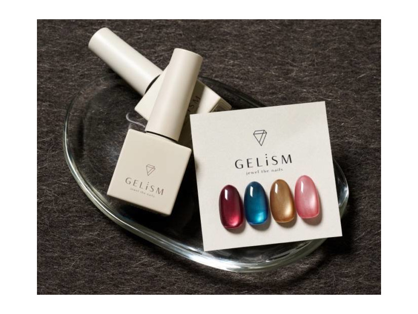 GELiSM、宝石のような透明感と輝き秋のシルキーマグネットジェル登場