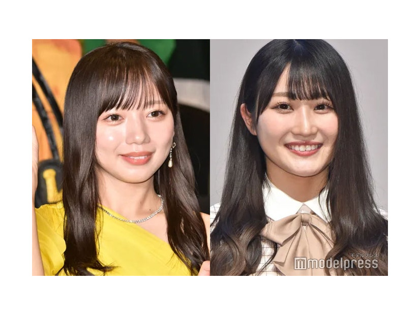 齊藤京子、潮紗理菜（C）モデルプレス