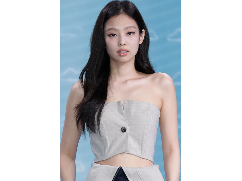 ロングヘアのJENNIE（ジェニー）／Photo by Getty Images