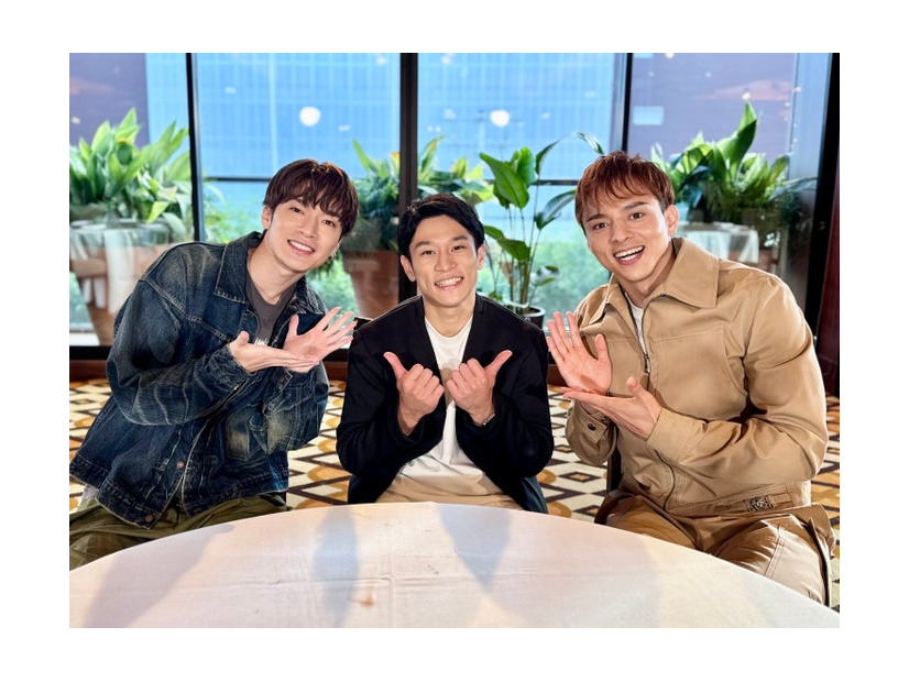 深澤辰哉、満島真之介、谷川航（C）フジテレビ