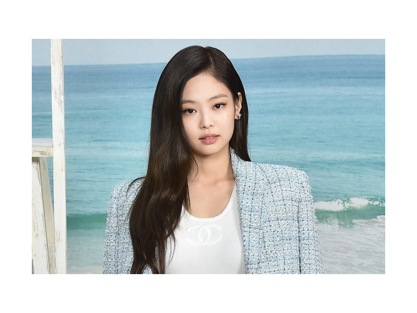 ロングヘアのJENNIE／Photo by Getty Images