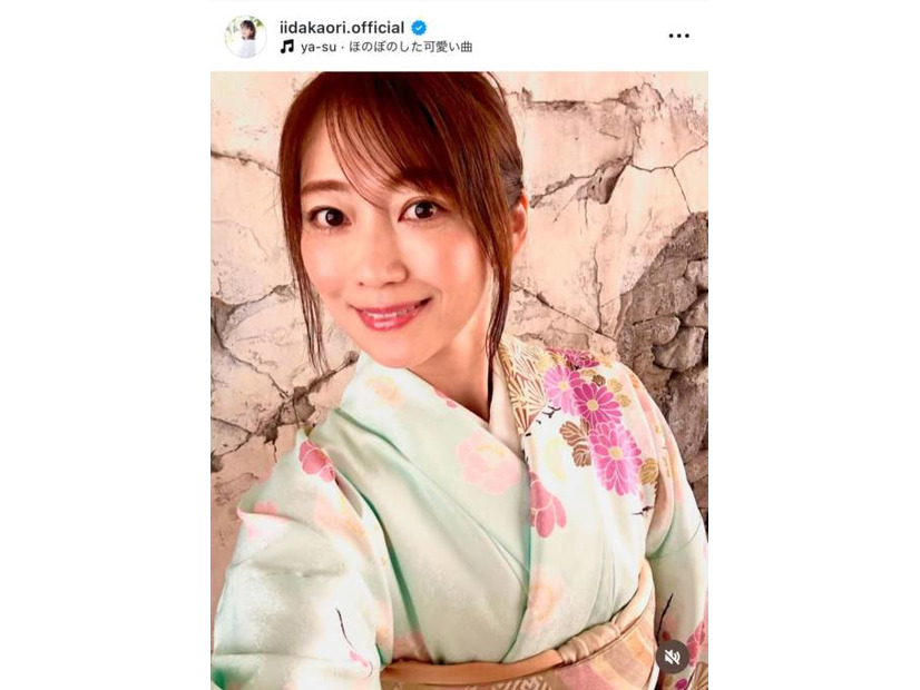 飯田圭織、娘の七五三を報告！お揃いの着物姿でしみじみ「我が子達、元気に立派に成長したなぁ」