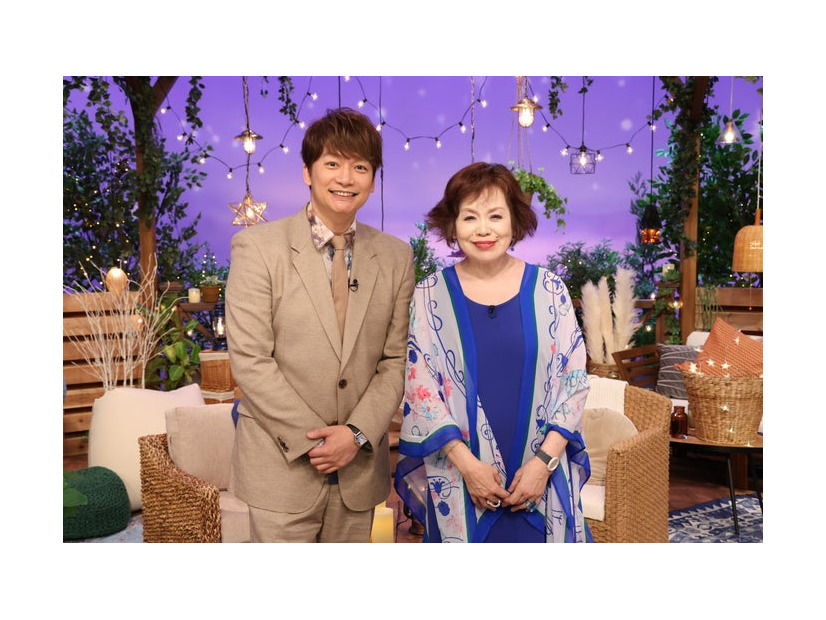 香取慎吾、上沼恵美子（C）フジテレビ