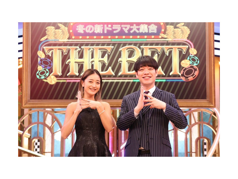 池田美優、川島明（C）フジテレビ