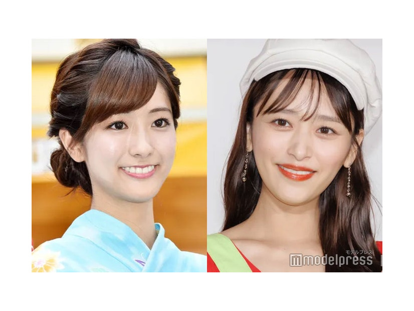 田村真子アナ、近藤千尋（C）モデルプレス