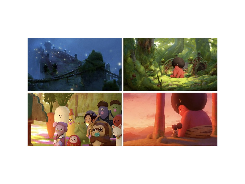 「ONI ～ 神々山のおなり」コンセプトアート　(C) 2022 Netflix / (C)Tonko House Inc.