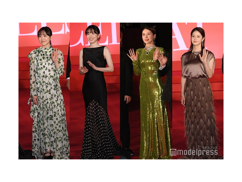 芦田愛菜、永野芽郁、仲里依紗、松本若菜（C）モデルプレス