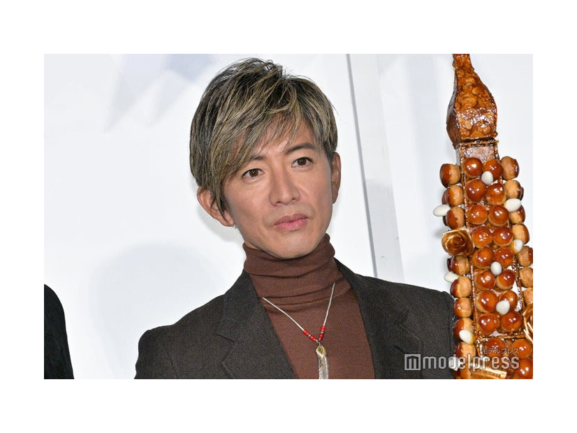 「グランメゾン・パリ」初日舞台挨拶に出席した木村拓哉（C）モデルプレス