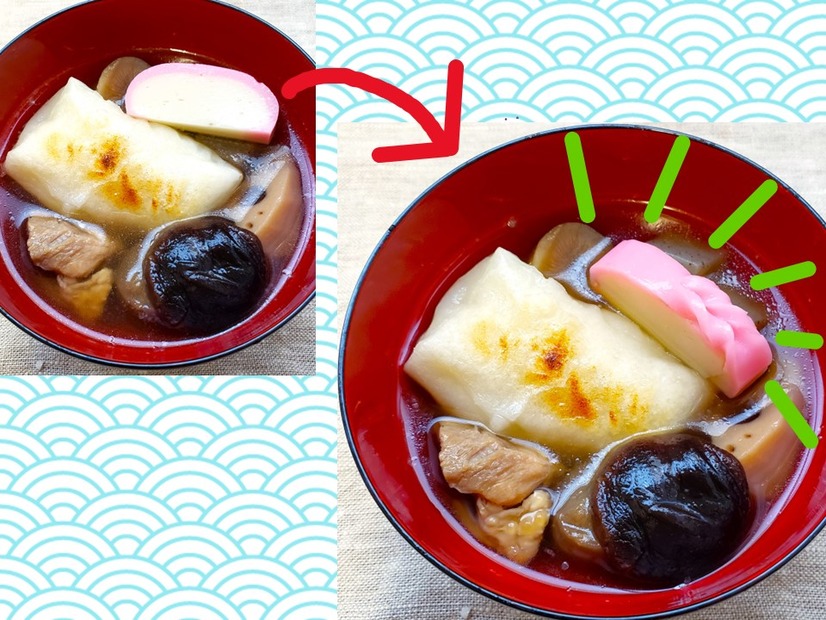 くるりんポンで子供もできた！1分でかまぼこが「すごいお正月料理」に変身！飾り切り「手綱（たづな）」の威力が思った以上にすごいので絶対やるべき【ちょいのせ飾り切りで爆速お正月☆】#6