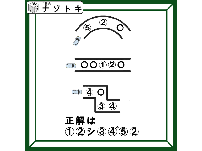 【難易度LV.1】ナゾトキ「この車が通るとわかることって？」正解を答えてください！