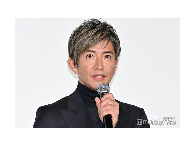 映画「グランメゾン・パリ」大ヒット御礼舞台挨拶に出席した木村拓哉（C）モデルプレス