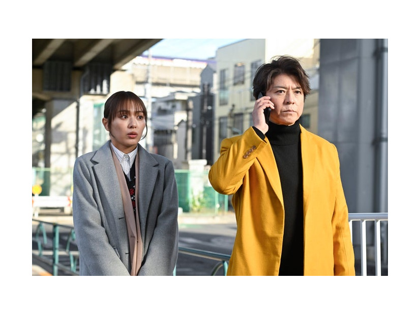 内田理央、上川隆也「問題物件」第2話より（C）フジテレビ