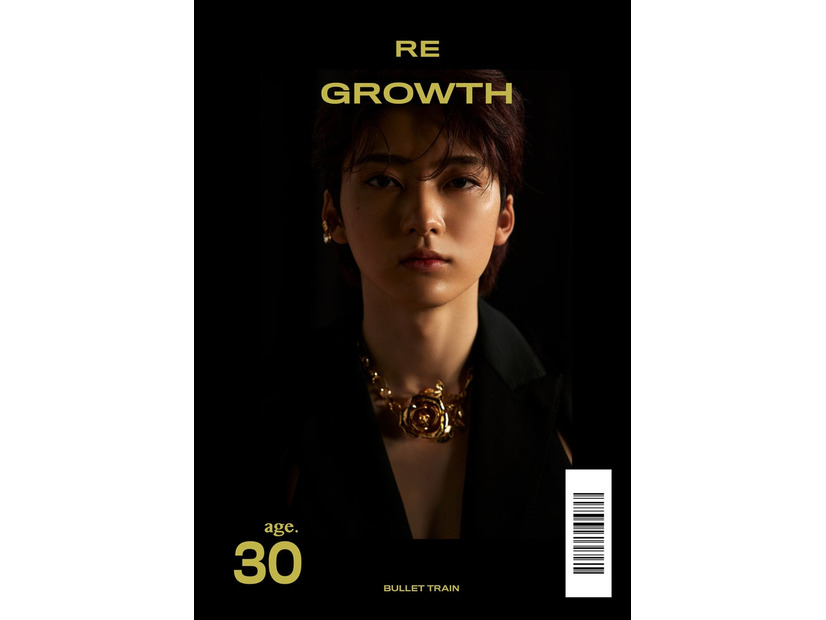 BULLET TRAIN No.5 YUKI PHOTO WORD BOOK 「RE GROWTH」表紙（C）SDP