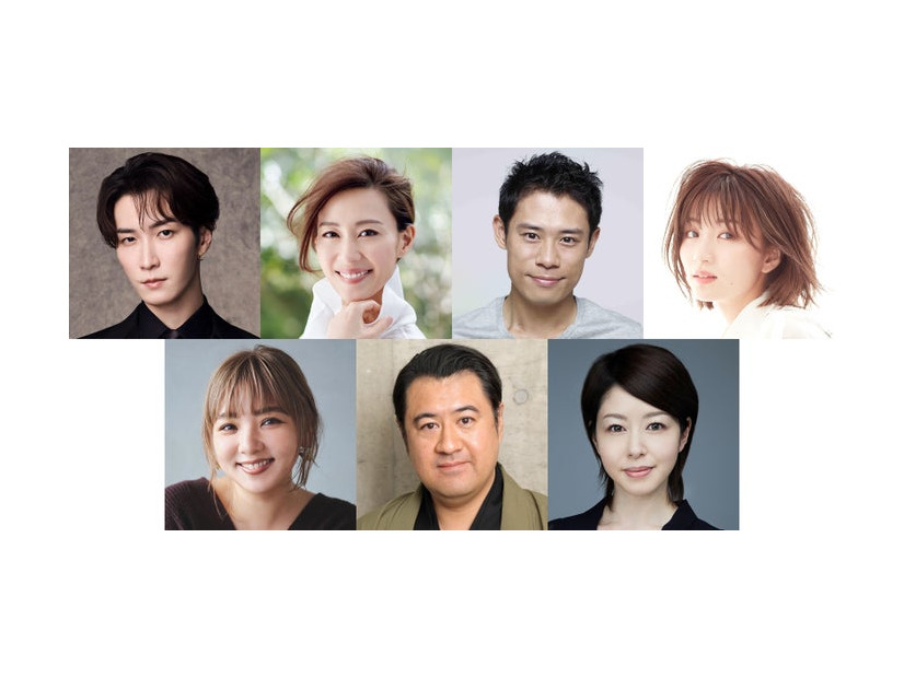 （上段左から）渡辺翔太、木村佳乃、伊藤淳史、岡崎紗絵（下段左から）野呂佳代、小手伸也、堀内敬子（提供写真）