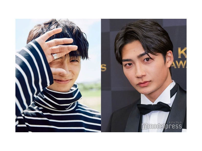 モデルプレスのインタビューに応じた大久保琉唯選手（C）写真左（提供写真）／写真右（モデルプレス）