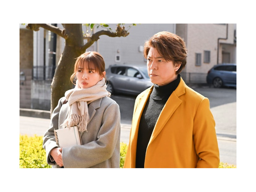 内田理央、上川隆也「問題物件」第8話より（C）フジテレビ