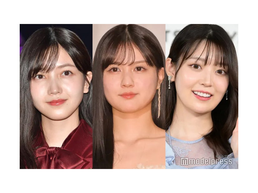 久保史緒里、中村麗乃、阪口珠美（C）モデルプレス