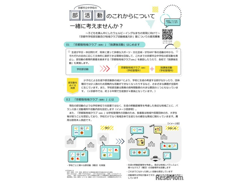 意見募集に関する資料（概要版）