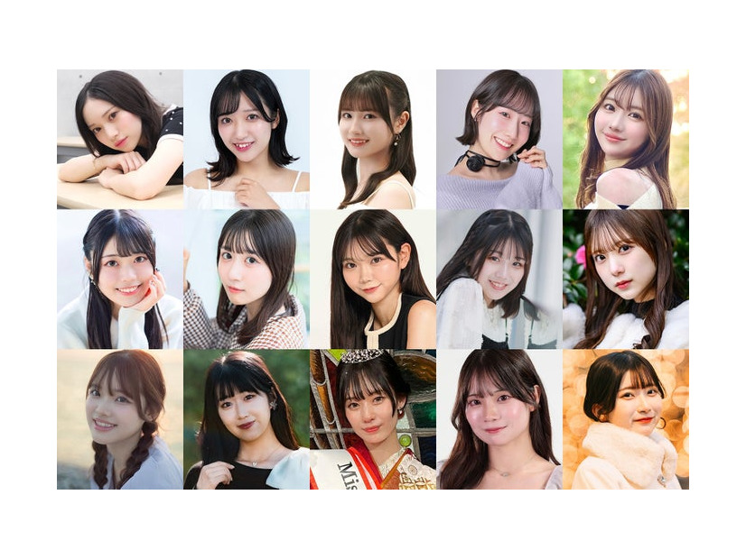 「MISS OF MISS CAMPUS QUEEN CONTEST 2025」ファイナリスト（提供写真）