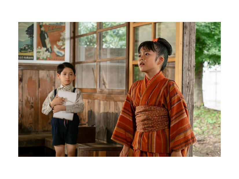 木村優来、永瀬ゆずな「あんぱん」第5話（C）NHK