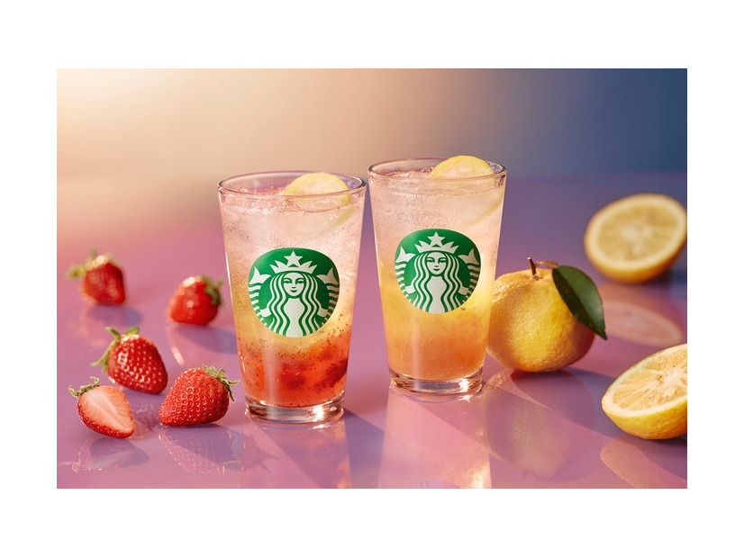 チラックス ソーダ ストロベリー、チラックス ソーダ ゆずシトラス※画像はイメージ／提供画像