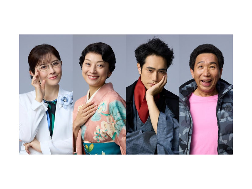 宮澤エマ、小池栄子、松山ケンイチ、梶原善（C）WOWOW