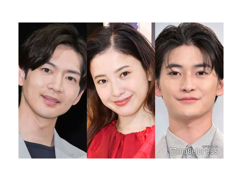 松下洸平、吉高由里子、高橋文哉（C）モデルプレス