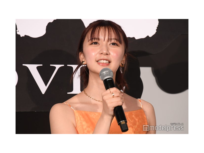 「パリピ孔明 THE MOVIE」公開記念舞台挨拶に出席した上白石萌歌（C）モデルプレス