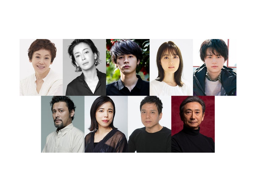 （上段左から）大竹しのぶ、宮沢りえ、成田凌、生田絵梨花、鈴鹿央士（下段左から）横田栄司、安藤玉恵、勝村政信、山崎一（提供写真）