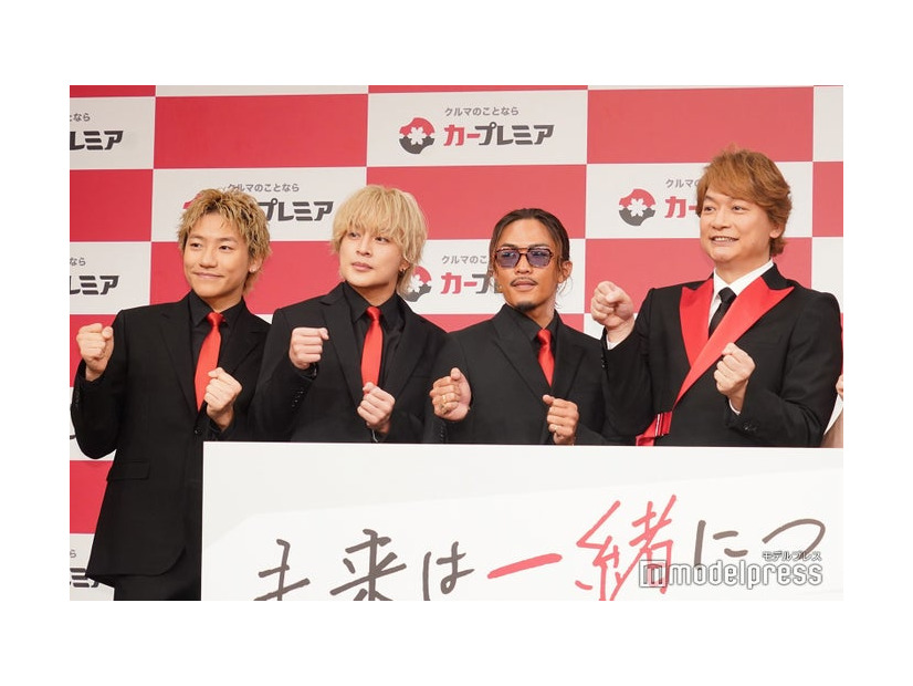 （左から）小森隼、白濱亜嵐、数原龍友、香取慎吾（C）モデルプレス