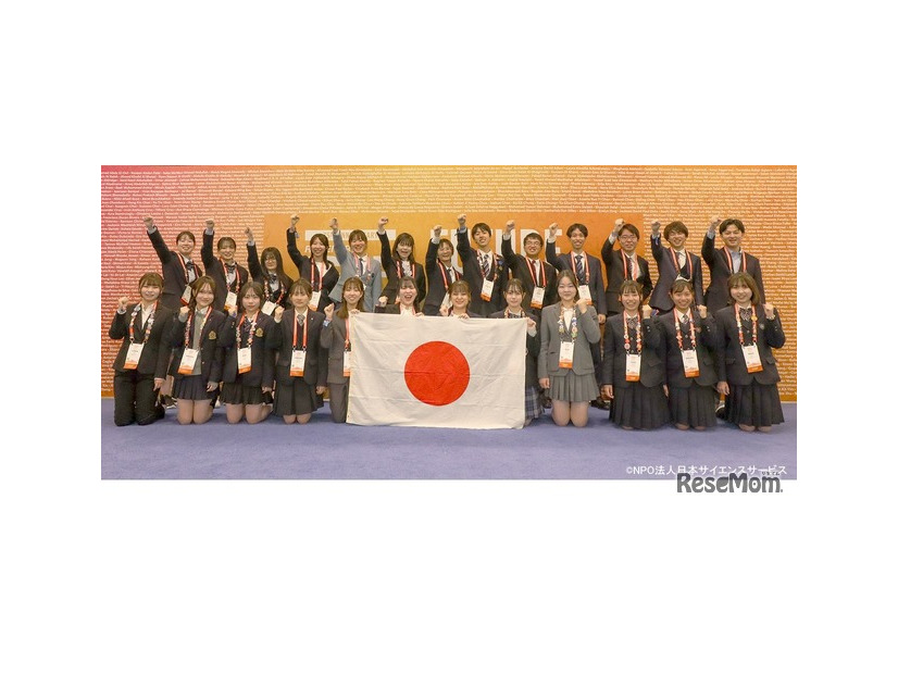 Regeneron ISEF 2025に出場した日本代表の高校生たち　(c) NPO法人日本サイエンスサービス