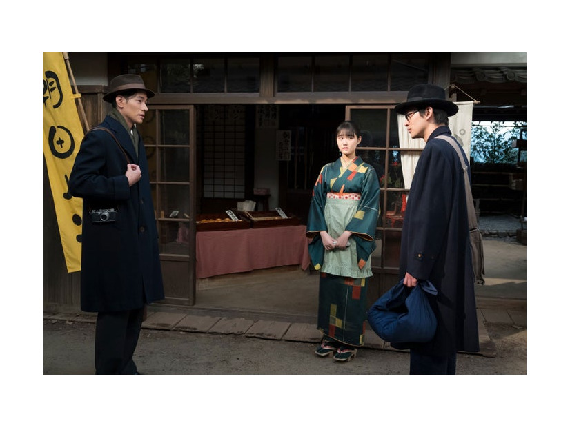 中島歩、原菜乃華、北村匠海「あんぱん」第43話（C）NHK