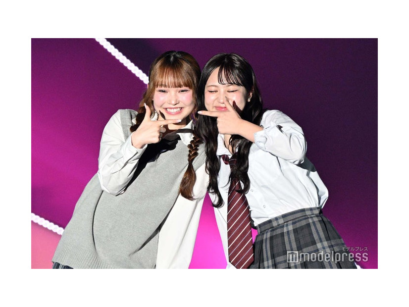 相塲星⾳、代⽥萌花（C）モデルプレス