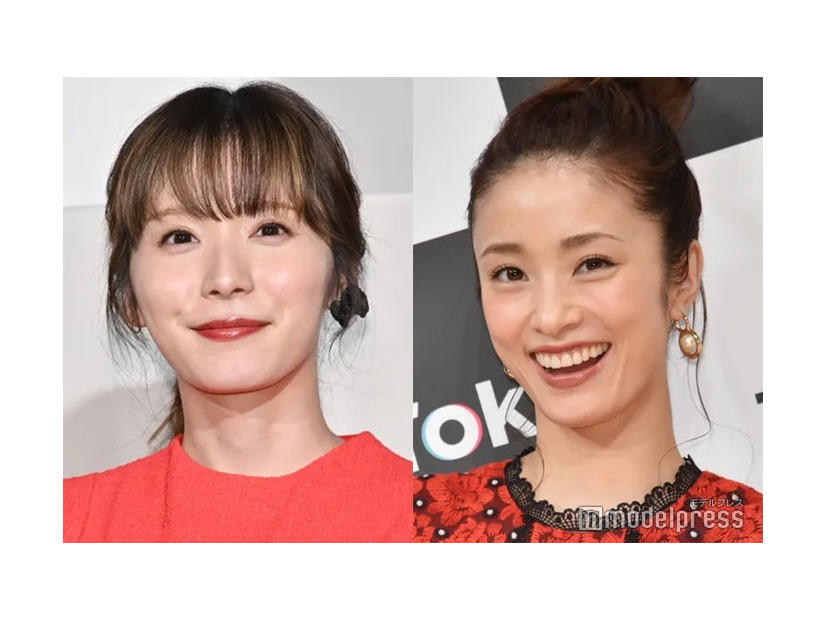 松岡茉優、上戸彩 （C）モデルプレス