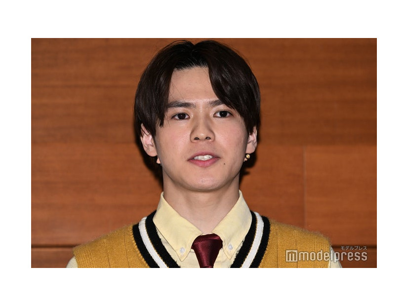 取材会に出席した北川拓実（C）モデルプレス