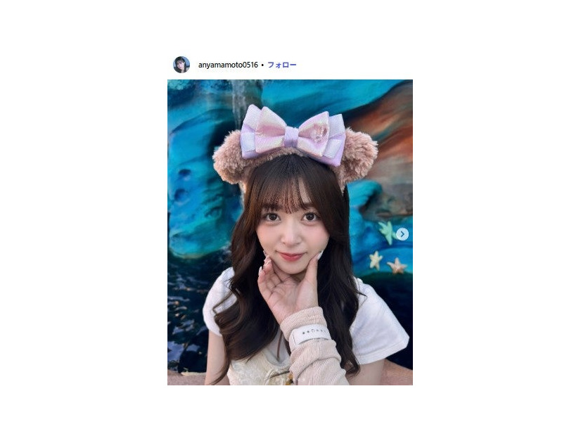 山本杏Instagramより