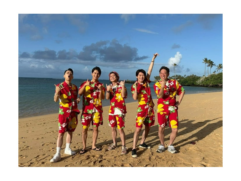 設楽統、中川大志、佐久間大介、深澤辰哉、高橋茂雄（C）TBS