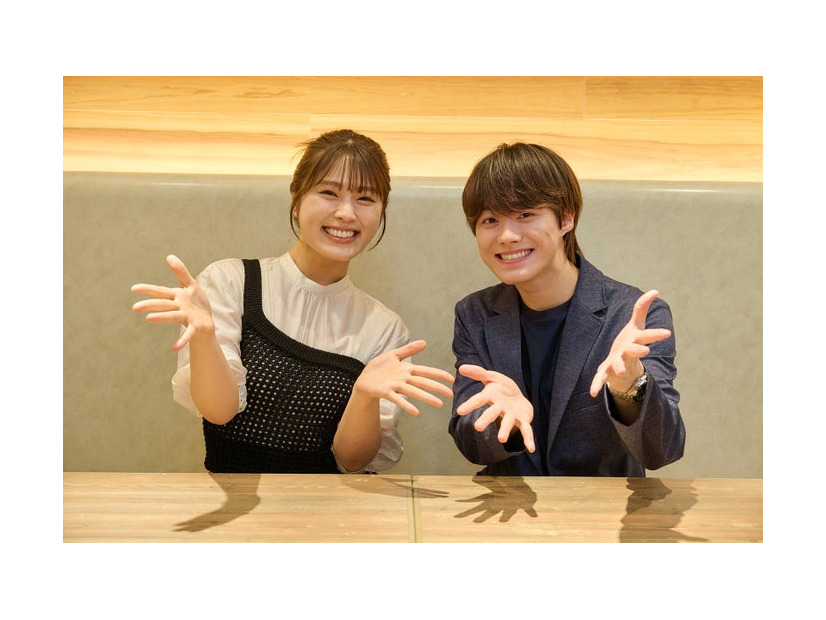 渋谷凪咲、大橋和也（C）テレビ朝日