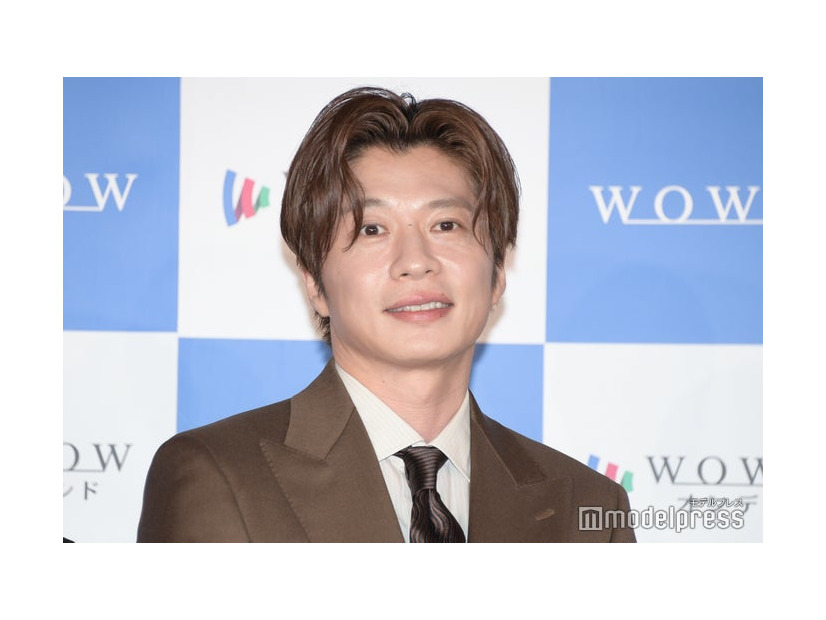 完成報告会に出席した田中圭（C）モデルプレス