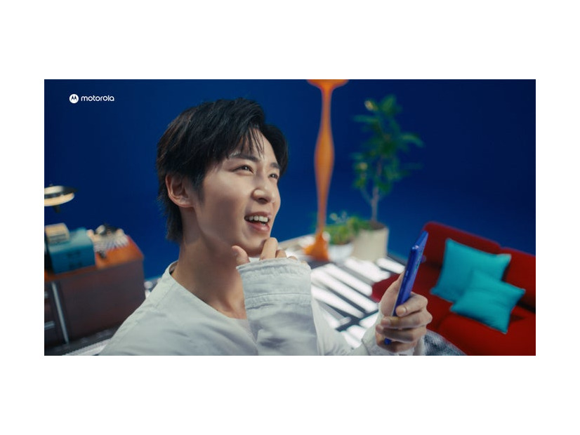 目黒蓮「Google Gemini と模様替え」篇より（提供写真）