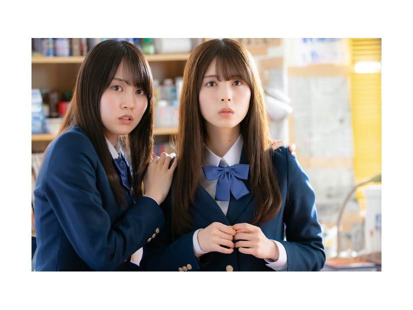 賀喜遥香、筒井あやめ（C）「量産型ルカ」製作委員会