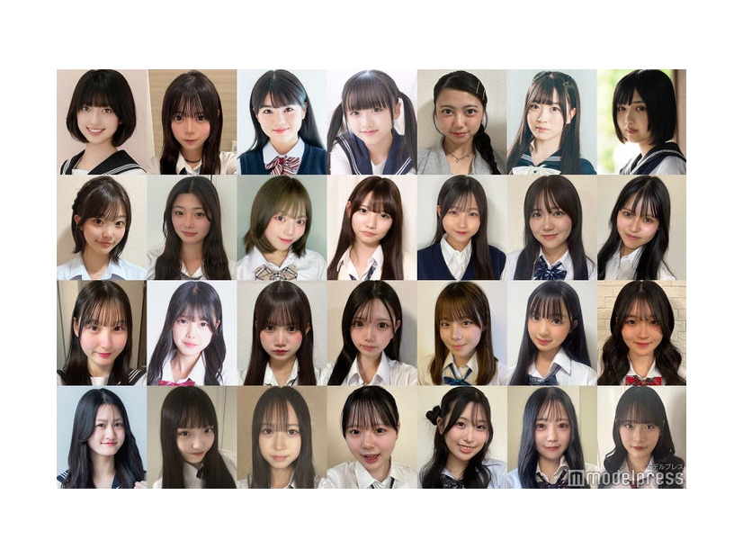 「高一ミスコン2025」候補者の一部